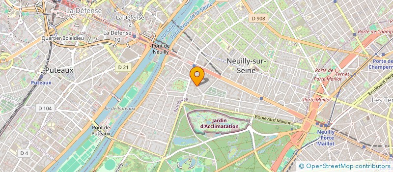 localisation de l'entreprise RUBYNEUILLY à NEUILLY-SUR-SEINE