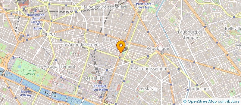 localisation de l'entreprise RUCAT  PARIS