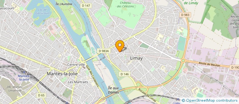 localisation de l'entreprise RUCHE DES DEMENAGEURS à LIMAY