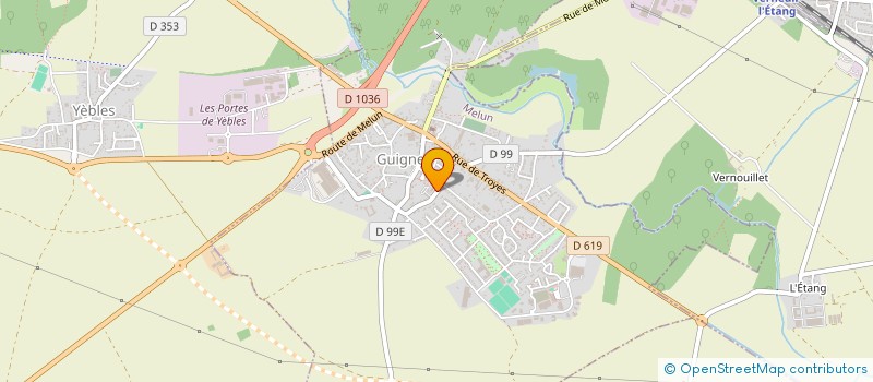 localisation de l'entreprise RUCHER DES PETITS BOIS  GUIGNES