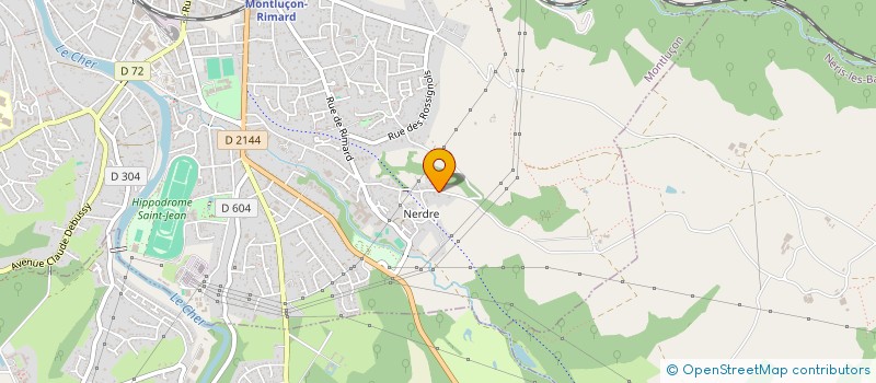 localisation de l'entreprise RUCHER ECOLE DE MONTLUCON ET SES ENVIRONS à MONTLUCON