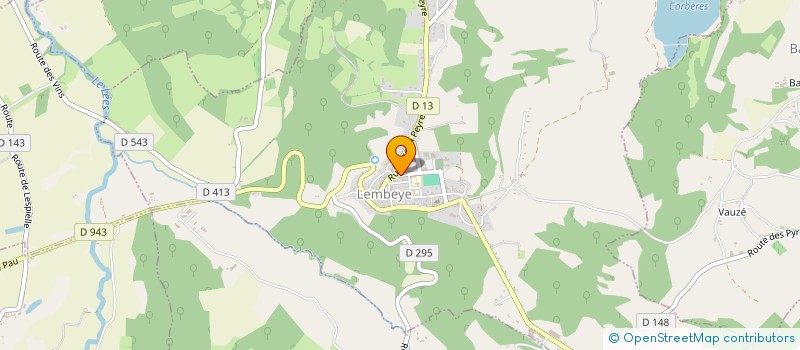 localisation de l'entreprise RUCHER ECOLE DU VIC-BILH à LEMBEYE