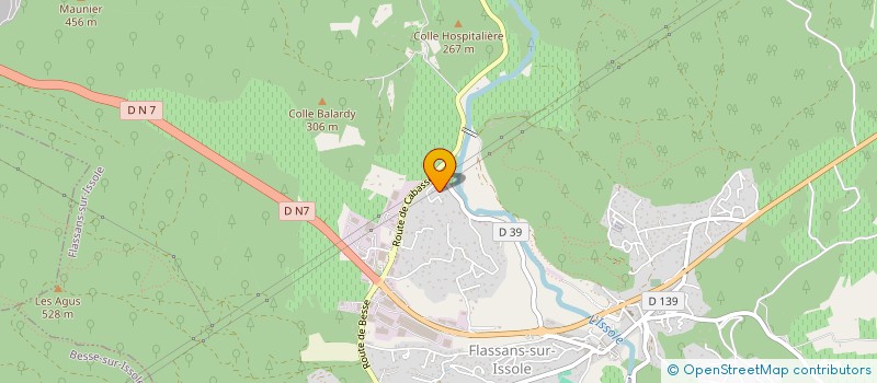 localisation de l'entreprise RUCHERS DE ST PASTOUR à CABASSE