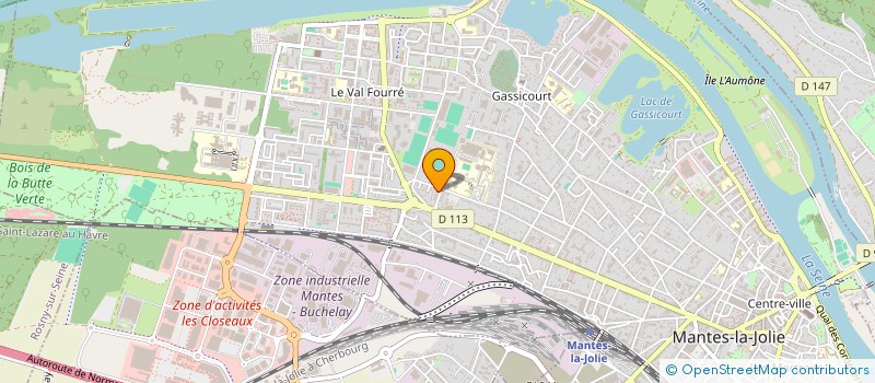 localisation de l'entreprise RUCIKADIA  MANTES-LA-JOLIE