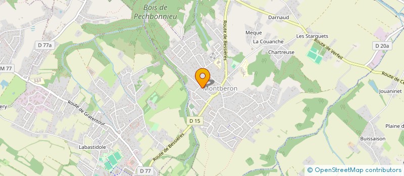 localisation de l'entreprise RUCK CONSULTING  MONTBERON