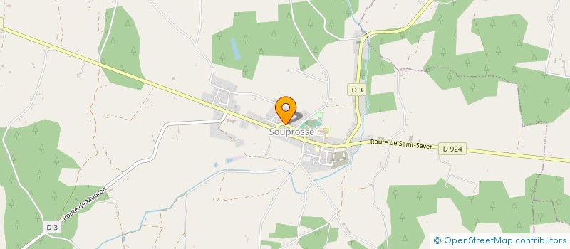 localisation de l'entreprise RUCKING à SOUPROSSE