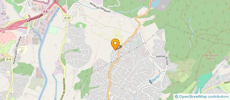 localisation de l'entreprise RUD'ELEC à FREJUS