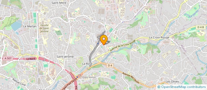 localisation de l'entreprise RUD LESS à MARSEILLE