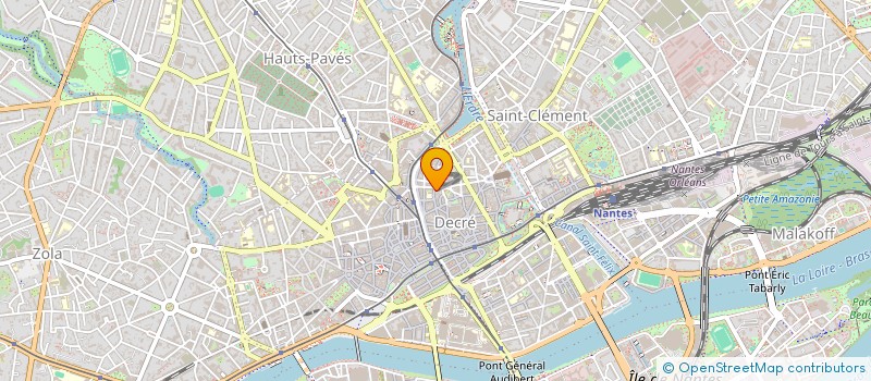 localisation de l'entreprise RUDEL IMMO à NANTES