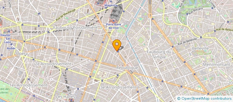 localisation de l'entreprise RUDEVENT  PARIS