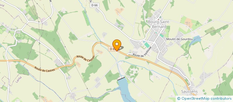 localisation de l'entreprise RUDI  BOURG-SAINT-BERNARD