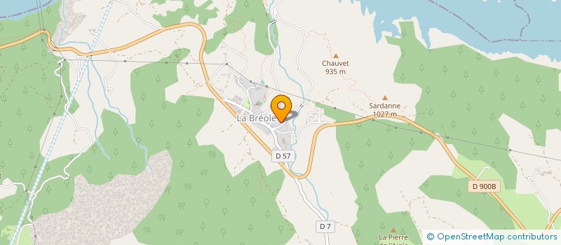 localisation de l'entreprise RUDIMMO  UBAYE-SERRE-PONCON