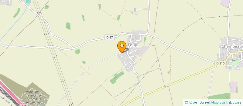 localisation de l'entreprise RUDLER ELEC  FOUJU