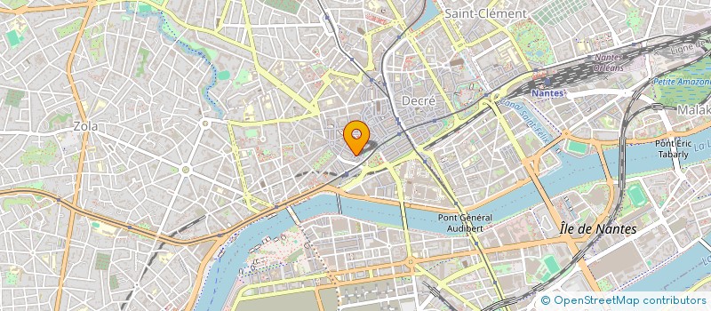 localisation de l'entreprise RUDRIKA  NANTES