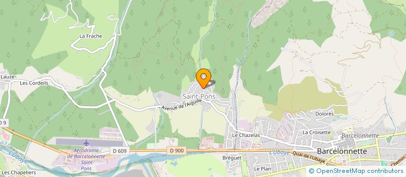 localisation de l'entreprise RUDY  SAINT-PONS