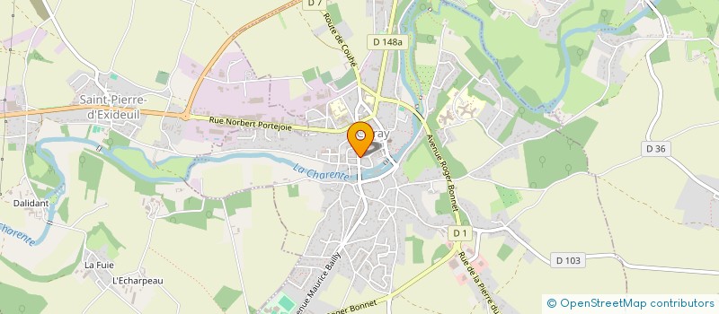 localisation de l'entreprise RUDY 86  CIVRAY