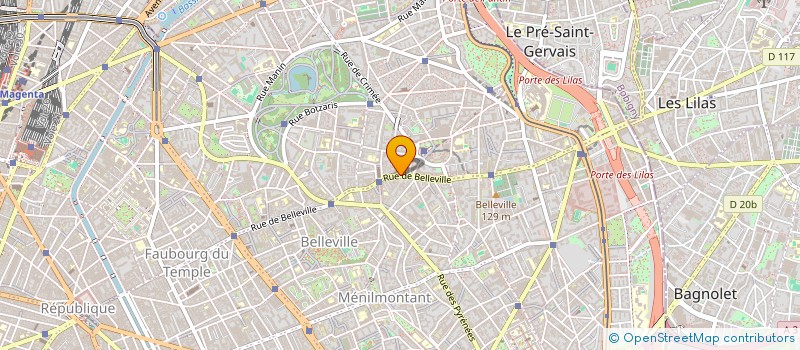 localisation de l'entreprise RUDY PERE ET FILS à PARIS