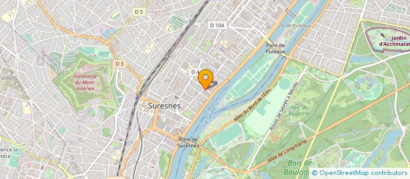 localisation de l'entreprise RUDYAMIRA à SURESNES