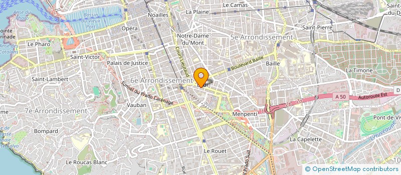 localisation de l'entreprise RUE BELINHO  MARSEILLE