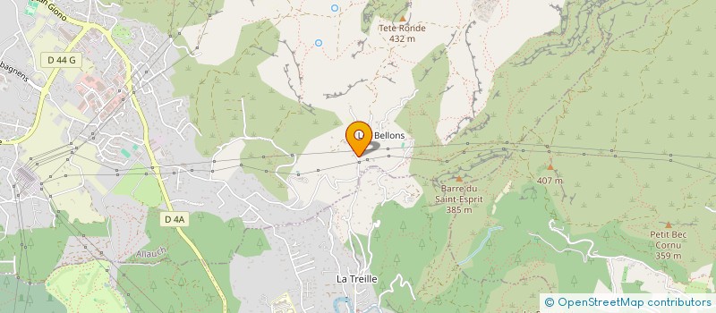 localisation de l'entreprise RUE CHARPENTIER  ALLAUCH