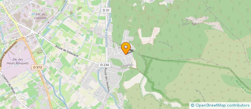 localisation de l'entreprise RUE & CO. HOLDING  CAVAILLON