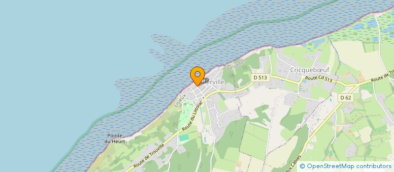 localisation de l'entreprise RUE D'OTHON  VILLERVILLE