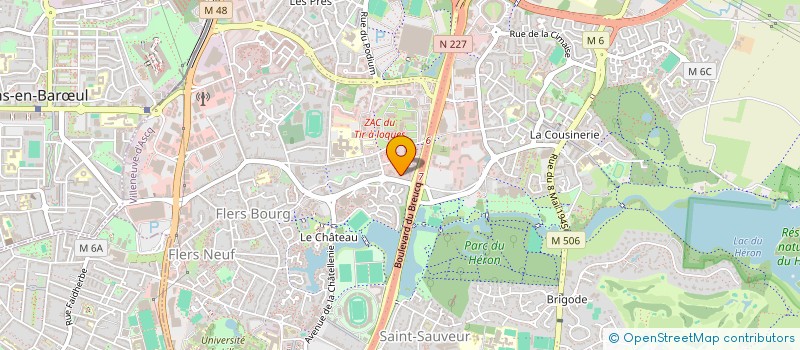 localisation de l'entreprise RUE DANTON - RENNES - PDLL à VILLENEUVE-D'ASCQ