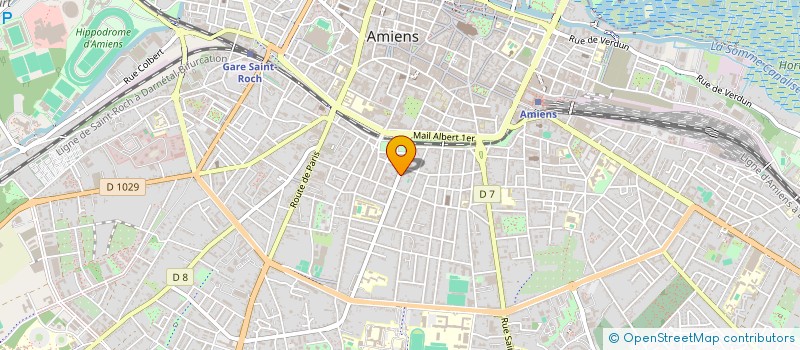 localisation de l'entreprise RUE DE BEAUVAIS à AMIENS