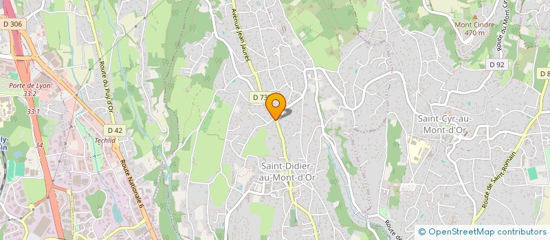 localisation de l'entreprise RUE DE LA MARE  SAINT-DIDIER-AU-MONT-D'OR