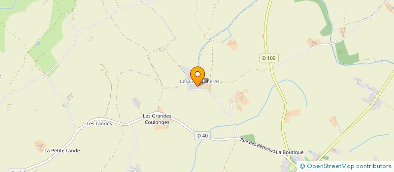 localisation de l'entreprise RUE DE LA PAIX  COUETRON-AU-PERCHE