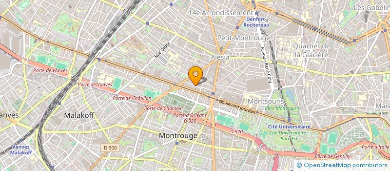 localisation de l'entreprise RUE DE PARIS  PARIS