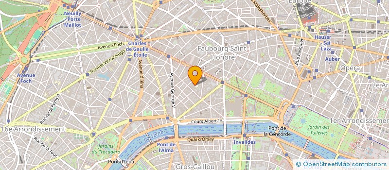 localisation de l'entreprise RUE DES REVES  PARIS