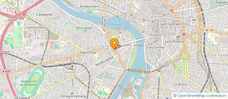 localisation de l'entreprise RUE DES ROSES à TOULOUSE