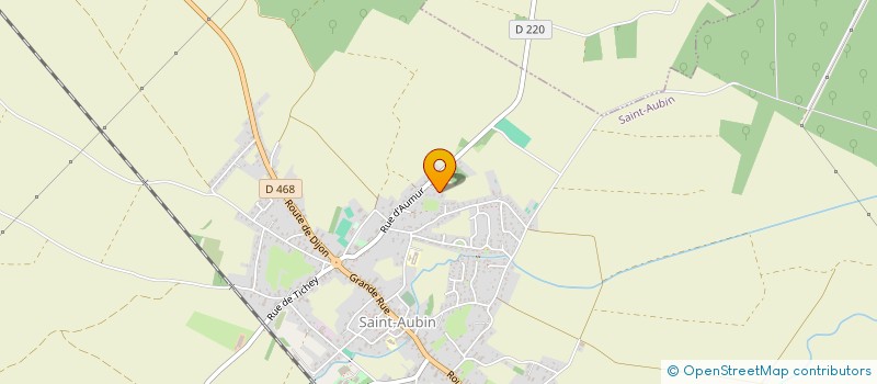 localisation de l'entreprise RUE DU BOIS SARL  SAINT-AUBIN