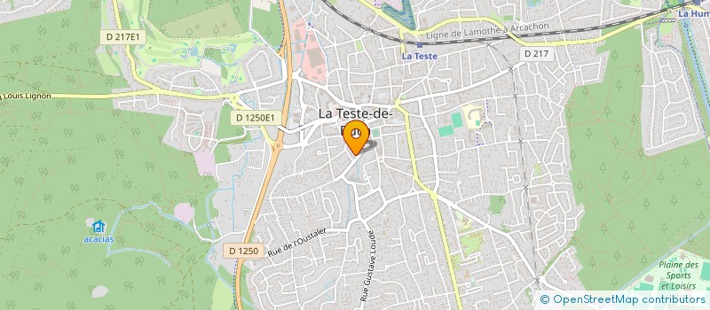 localisation de l'entreprise RUE DU DOYEN à LA TESTE-DE-BUCH
