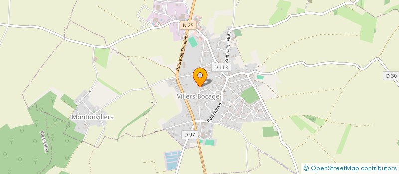 localisation de l'entreprise RUE DU FIEF  VILLERS-BOCAGE