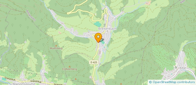 localisation de l'entreprise RUE DU HAUT KOENISBOURG  VILLE