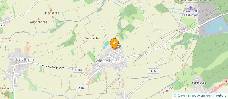 localisation de l'entreprise RUE DU STADE  SCHWEIGHOUSE-SUR-MODER