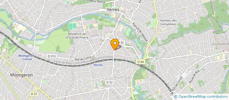 localisation de l'entreprise RUE DU TERTRE à YERRES