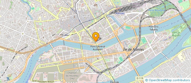 localisation de l'entreprise RUE DU TREPIED OU LES FILMS D'ALEXANDRE - AIDE ET CONSEIL A LA CREATION CULTURELLE à NANTES