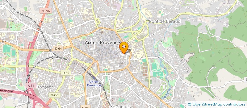 localisation de l'entreprise RUE FONTAINE D ARGENT à AIX-EN-PROVENCE