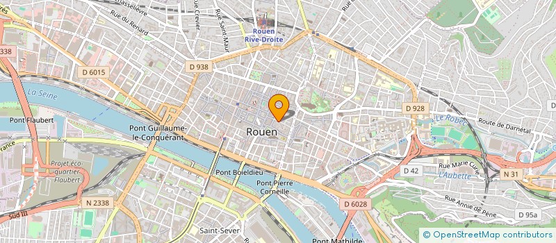 localisation de l'entreprise RUE MADEMOISELLE à ROUEN