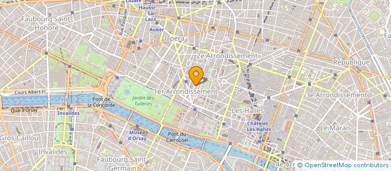 localisation de l'entreprise RUE MOLIERE  PARIS