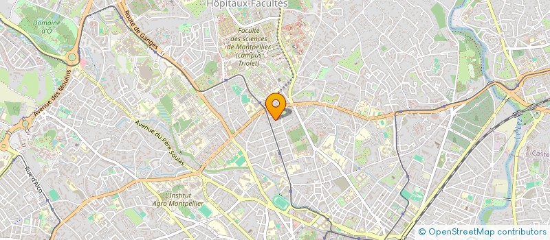 localisation de l'entreprise RUE NOTRE DAME à MONTPELLIER