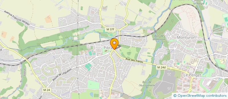 localisation de l'entreprise RUE PRINCIPALE  PIBRAC