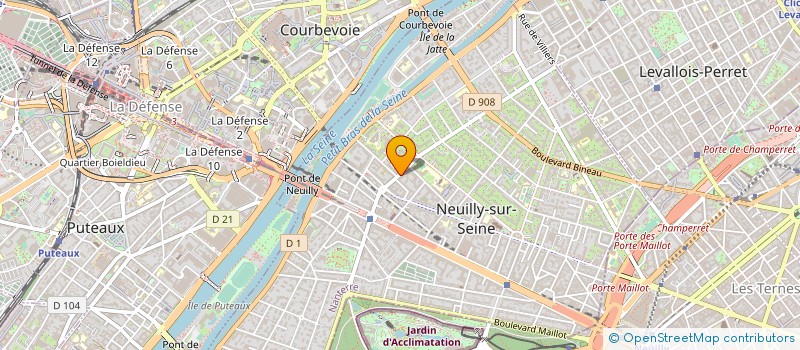 localisation de l'entreprise RUE ROYALE PLACEMENTS  NEUILLY-SUR-SEINE