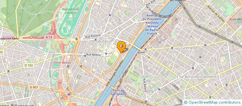 localisation de l'entreprise RUE WILHEM  PARIS