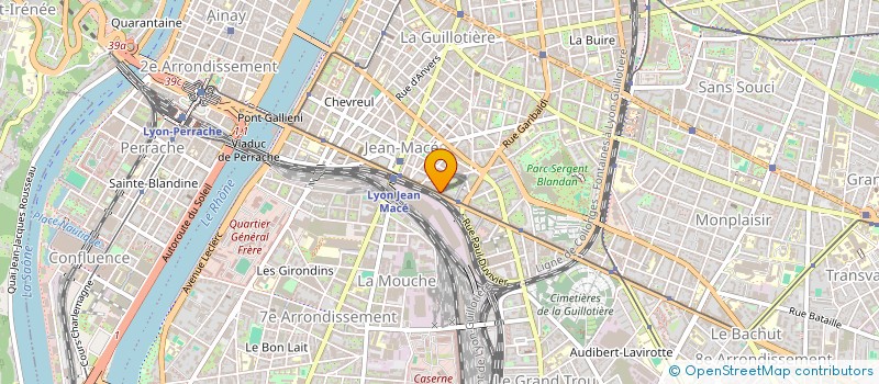 localisation de l'entreprise RUEDUTHEME  LYON