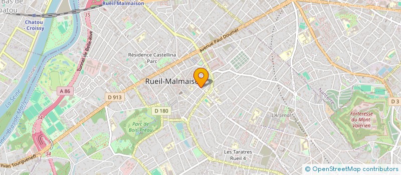 localisation de l'entreprise RUEIL CUISINES & HOME à RUEIL-MALMAISON