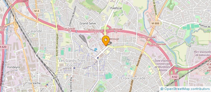 localisation de l'entreprise RUEIL MARQUIS DUCHESSE  TOULOUSE